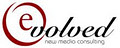 Evolved Media, New Media Consulting logo