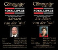 Liz Allen & Adriaen van der Wal - Royal Lepage Your Community Realty Brokerage image 1