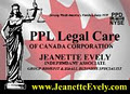 PPL Legal Care of Canada Corporation - Jeanette Evely, Independant Associate image 1