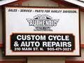Authentic Custom Cycle and Automotive Ltd. logo