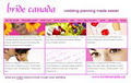 Bride Canada (Wedding, Marriage, Bridal,Bride) magazine and website logo