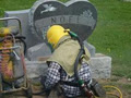 Lettrage de monuments Léandre Cloutier Enr. image 1