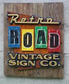 Retro Road Vintage Sign Co. logo