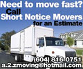 SHORT NOTICE MOVERS logo