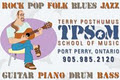 Terry Posthumus School of Music (TPSoM) logo