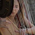 Véronique Couturier, harpiste et musiciens logo