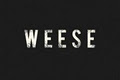 WEESE logo