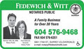 Fedewich & Witt logo