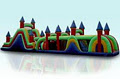 Funtastic Inflatables Party Rentals logo