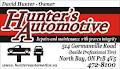 Hunter's Automotive logo