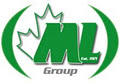 M L Ready Mix Concrete logo