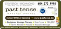 Past Tense RMT Clinic - Massage Therapy logo