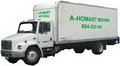 A-HOMART MOVING logo