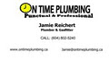 On Time Plumbing logo