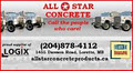 All Star Concrete logo