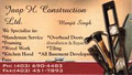 Jaap H. Construction Ltd. logo