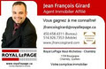 Jean-François Girard - Agent / Courtier immobilier résidentiel & commercial logo