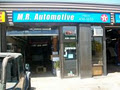 M R Automotive logo