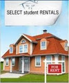 Select Student Rentals logo