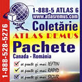 ATLAS REMUS LTÉE COLETE PACHETE CANADA ROMANIA COLETARIE MONTREAL TORONTO OTTAWA logo