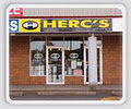 Herc's Nutrition and Muscle Shop logo