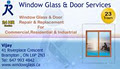 J&R Window Glass & Door Services logo