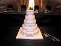 wedding cakes Montreal, Pâtisserie Dolci Più, Montreal cakes logo