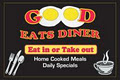 Good Eats Diner The logo