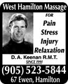 West Hamilton Massage logo